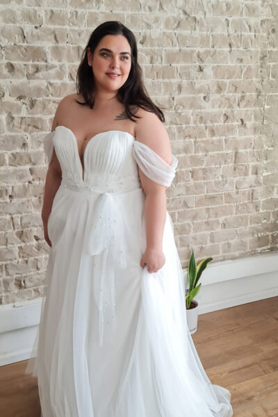 Star Dust- Plus size wedding gowns – Studio Levana – Couture Wedding Gowns