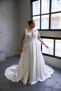 Olivia Satin Dress