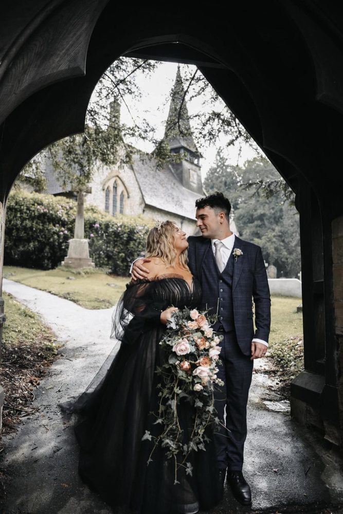 black white plus size wedding dresses strapless Prepare to impress on your special day with this gorgeous A Christina Wu 29395 Cold Shoulder